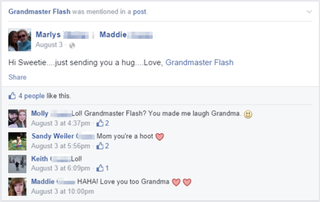 Illustration for article titled Grandmas on Facebook Are Tagging Themselves Grandmaster Flash